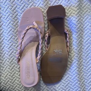Olivia Miller Women's Pink Sandals